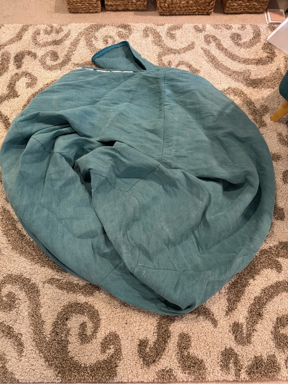 Pottery Barn Teen Large bean bag cover